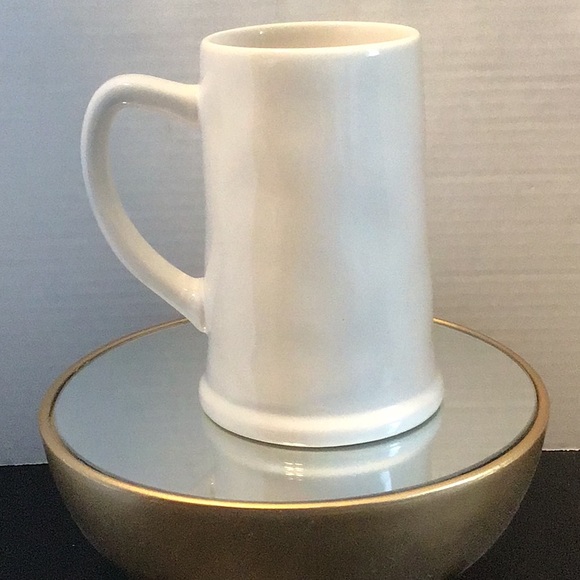 Rae Dunn “Touch Down” Glass Mug (NWT) - Picture 4 of 6